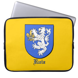 Ruiz Family Shield Electronics Bag Laptop Sleeve