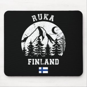 Ruka Kuusamo Finland Skidort Rukatunturi Alpin Musmatta