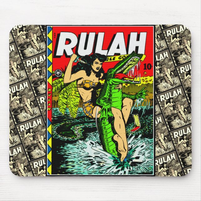 Rulah Tecknads Mousepad Musmatta (Framsidan)