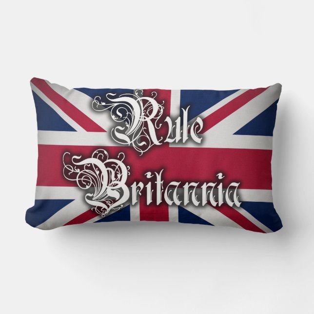 Rule Britannia Lumbarkudde (Framsida)
