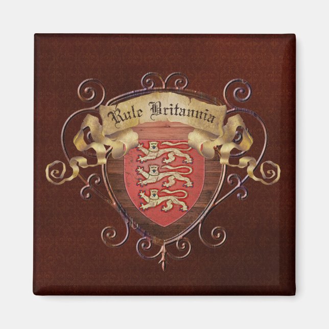 Rule Britannia Magnet (Framsidan)
