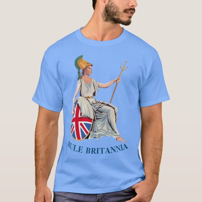 RULE BRITANNIEN UK Patriot T Shirt (Framsida)