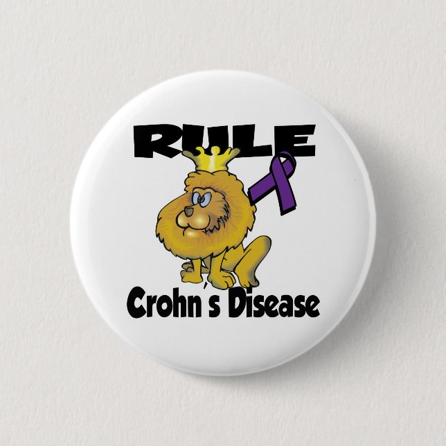 Rule Crohns Disease (lila) Knapp (Framsida)