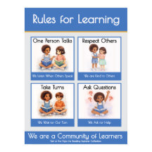 Rules for Learning Teacher Anchor Chart