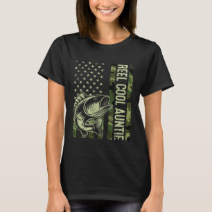 Rull Coola Moster Kamouflage Amerikansk Flagga Fis T Shirt
