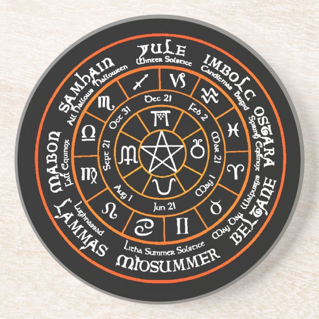 Rulla av året som dricker underlägg (Framsidan)