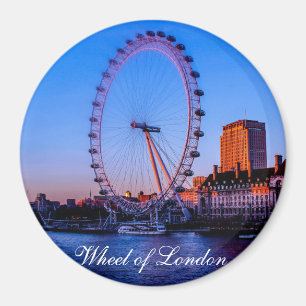 Rulla av den London kylskåpmagneten Magnet