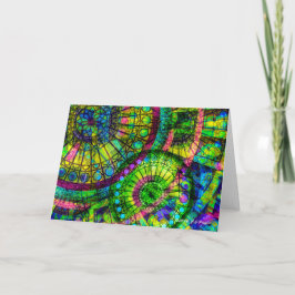 "Rulla av det förmögenhet" hälsningkortet Kort