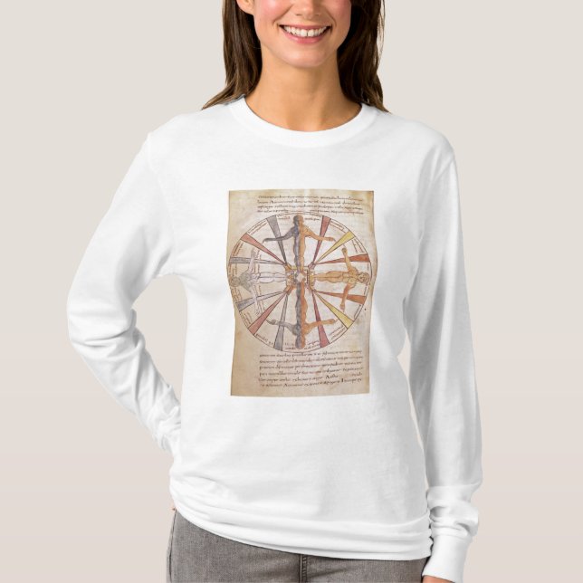 Rulla av säsongerna och månaderna t shirt (Framsida)