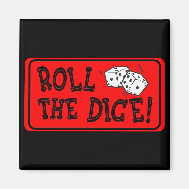 Rulla Dice Magnet (Framsidan)