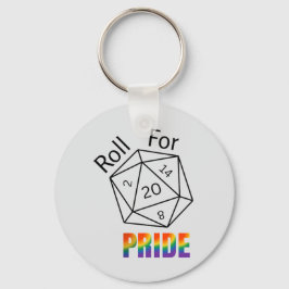 Rulla efter nyckelkedja för Pride Nyckelring