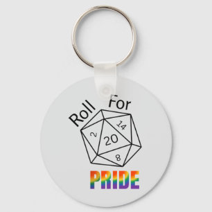 Rulla efter nyckelkedja för Pride Nyckelring