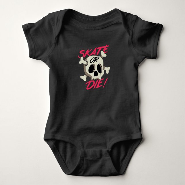 Rulla eller dö t shirt (Framsida)