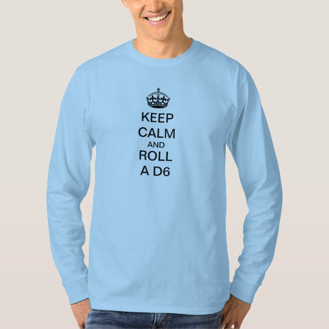 Rulla en D6 Tee Shirt (Framsida)