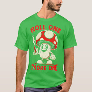 Rulla en rök en t shirt