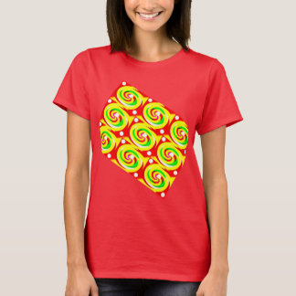Rulla julens tärningar festligt t shirt