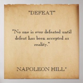 rulla-lagrar 2, "DEFEAT" "Ingen är besegrad... Poster