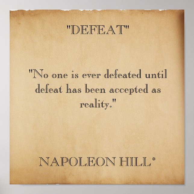 rulla-lagrar 2, "DEFEAT" "Ingen är besegrad... Poster (Framsidan)