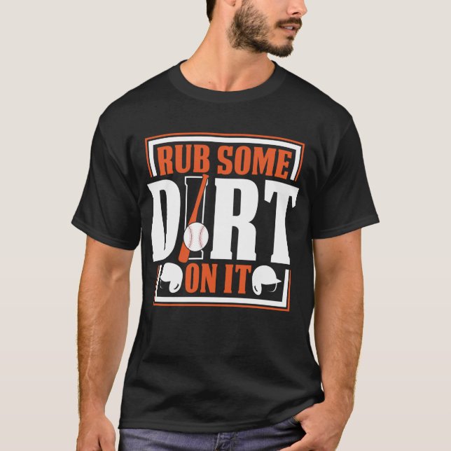 Rulla lite smuts på basket t shirt (Framsida)