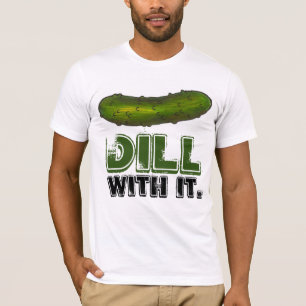 Rulla med den Grönt som plockplockar upp fickan Tee Shirt