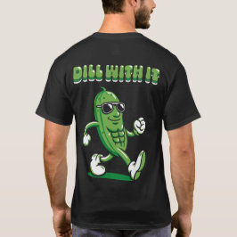 Rulla med fickskärmen framåt och bakåt t shirt