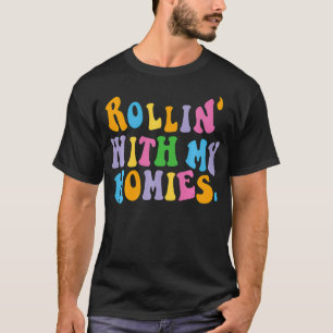Rulla med min Homies Ord på Trendigets baksida T Shirt