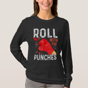Rulla med Slagit träning av Boxing Coach T Shirt