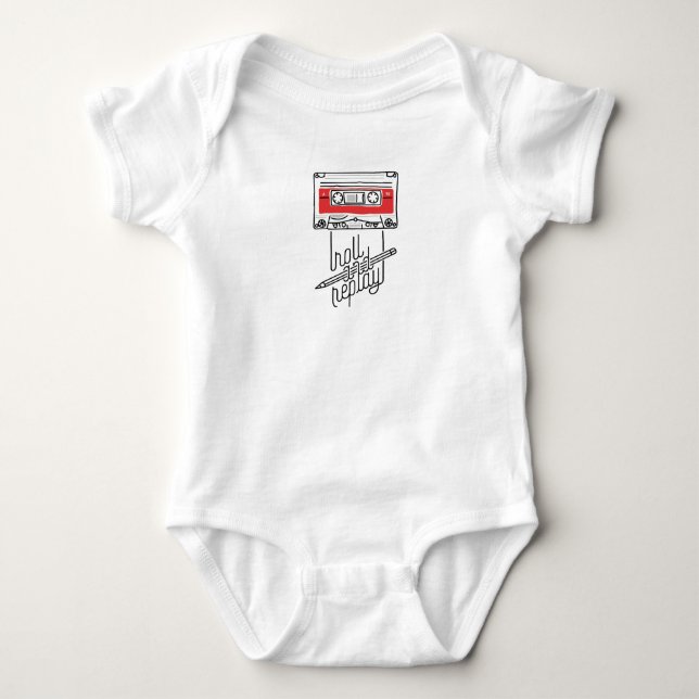 Rulla och spela t shirt (Framsida)