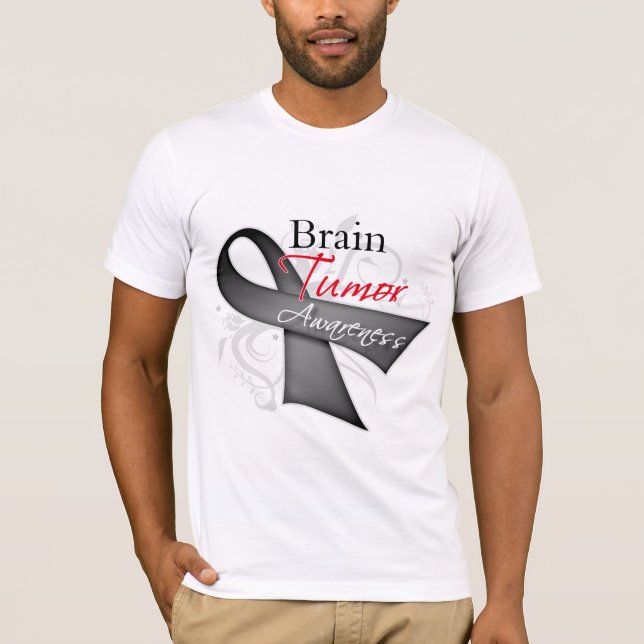 Rulla Ribbon - Brain Tumor Awareness Tee (Framsida)