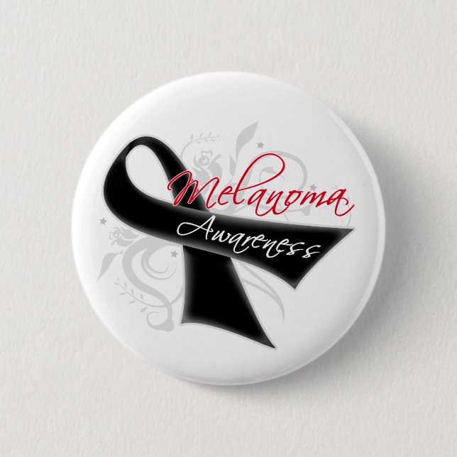 Rulla Ribbon Melanoma Awareness Knapp (Framsida)