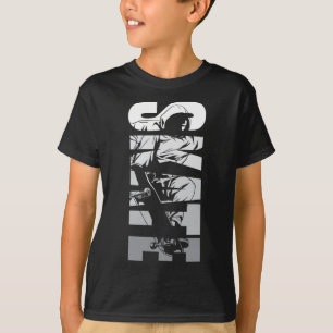 Rulla Skateboard Retro 90 Tal T Shirt