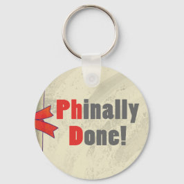 Rulla som har gjorts i efterhand nyckelring