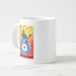 Rulla ut Royalet Canadian Luft Force Jumbo Mugg