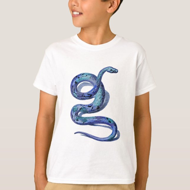Rullad ihop blåttorm t-shirt (Framsida)