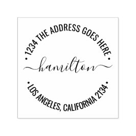 Rullad personlig, anpassningsbar självfärgande stämpel