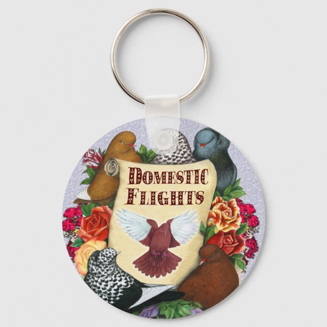 Rullan domestic Flight Nyckelring (Framsida)