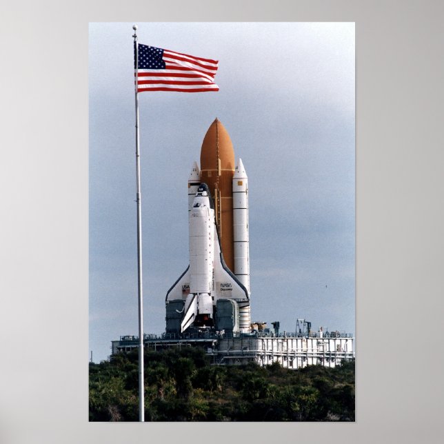 Rullande av Space Shuttle Discovery (STS-82) Poster (Framsidan)
