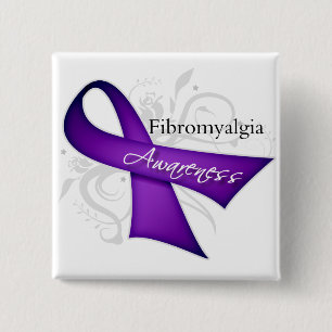 Rullande band - Fibromyalgi medvetenhet Knapp