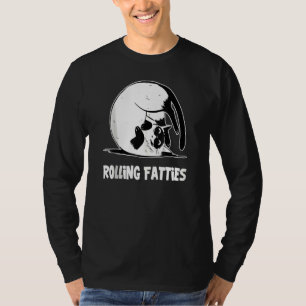 Rullande djur Katt Kat Kat Pappa T Shirt