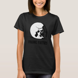 Rullande Feta Katt  Katt  Dräkt Katt Pappa Katt Ma T Shirt