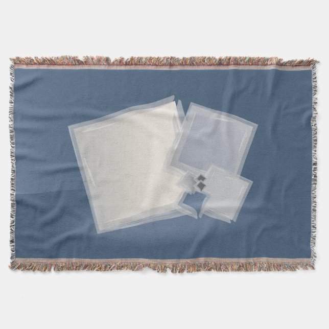 Rullande Fibonacci-kvadrater Filt (Framsidan)