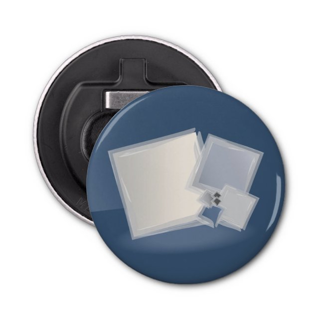 Rullande Fibonacci-kvadrater Flasköppnare (Framsidan)