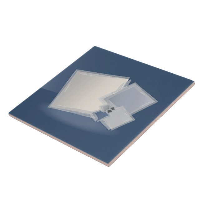 Rullande Fibonacci-kvadrater Kakelplatta (Sidan)