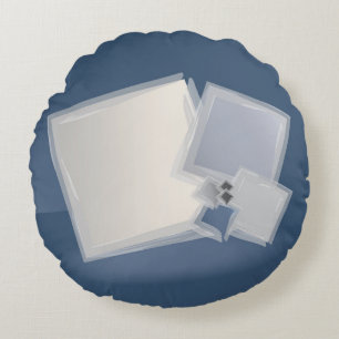 Rullande Fibonacci-kvadrater Rund Kudde