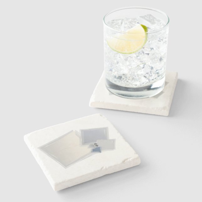 Rullande Fibonacci-kvadrater Stenunderlägg (Sidan)