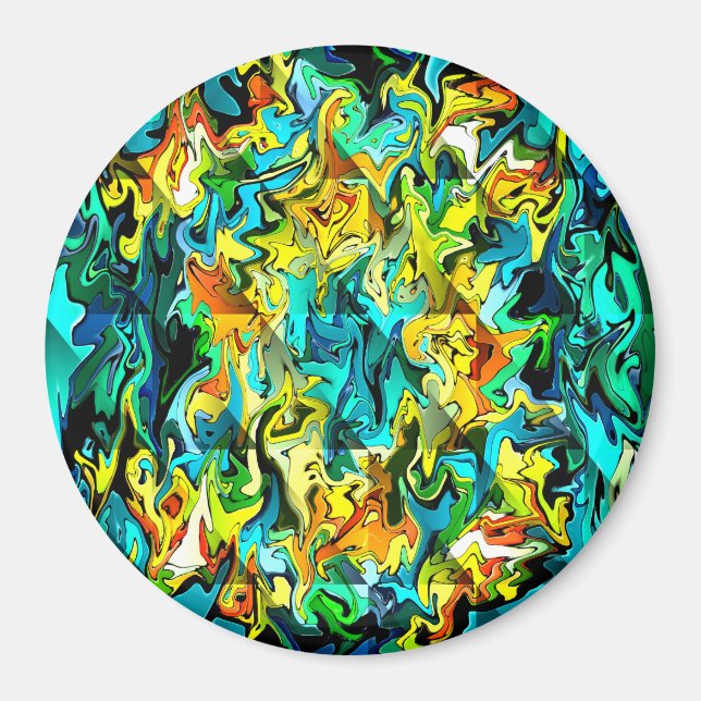 Rullande fö&r Vatten... Magnet (Framsidan)