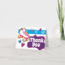 Rullande Födelsedagsfest Tackkort Kort