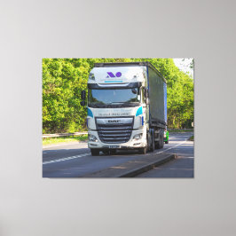 Rullande gods genom Herefordshire Canvastryck