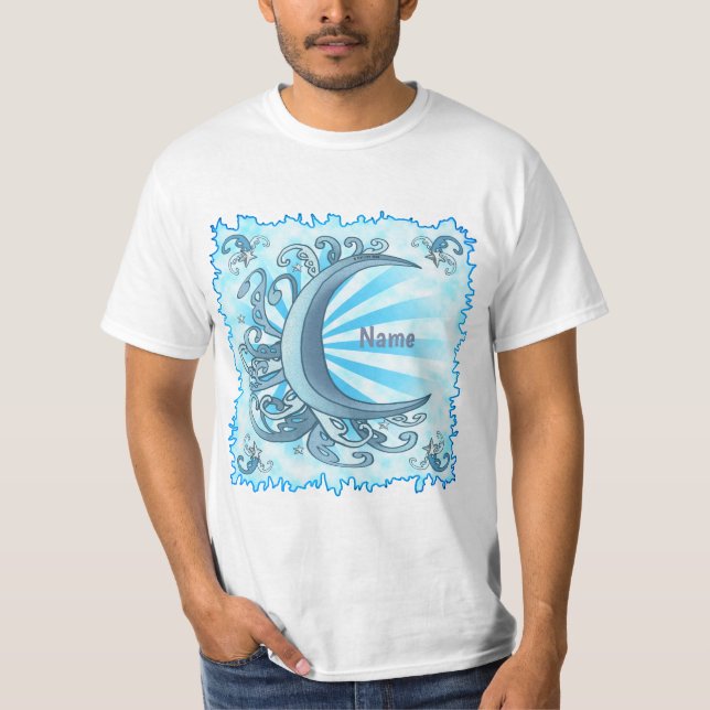 Rullande halvmåne t shirt (Framsida)