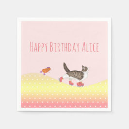 Rullande husdjur pappra party-blöjor pappersservett